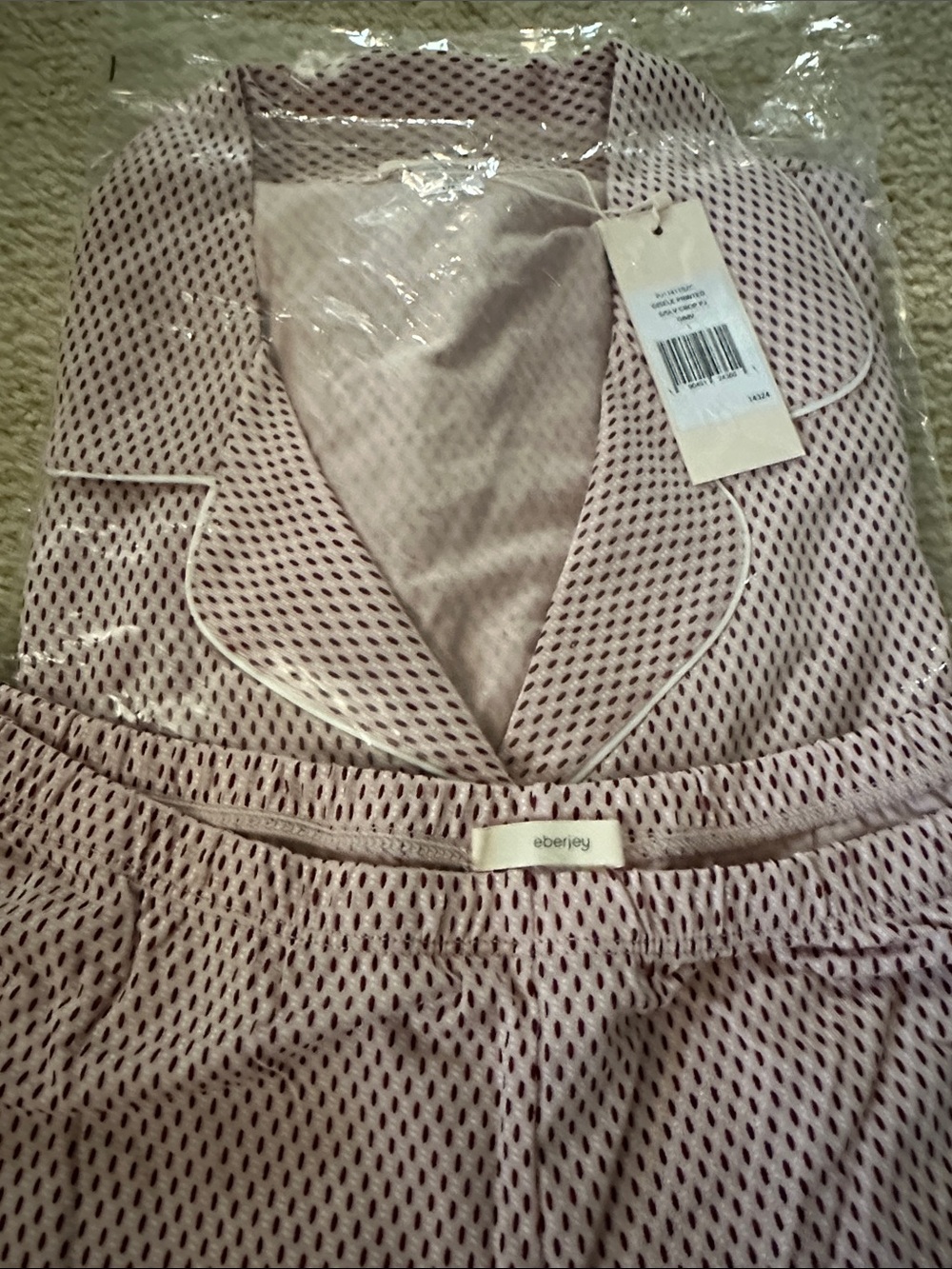 NWT Eberjey Gisele Printed cropped PJs - Picture 8 of 8